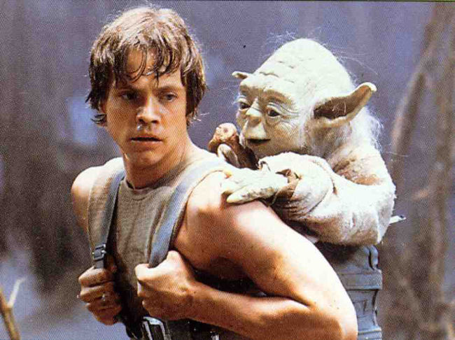 Luke And Yoda Blank Meme Template