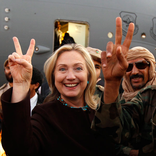 hillary clinton Benghazi libya gun control  Blank Meme Template