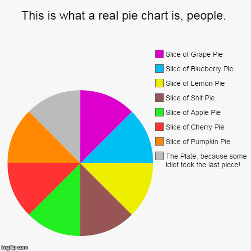 Choose The Slice You Want. | image tagged in funny,pie charts,shit,plate,food,dessert | made w/ Imgflip chart maker