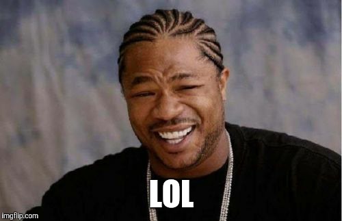 Yo Dawg Heard You Meme | LOL | image tagged in memes,yo dawg heard you | made w/ Imgflip meme maker