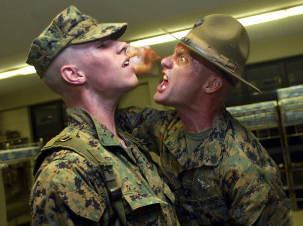 Drill Instructor Blank Meme Template