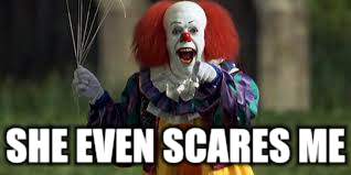 SHE EVEN SCARES ME | made w/ Imgflip meme maker