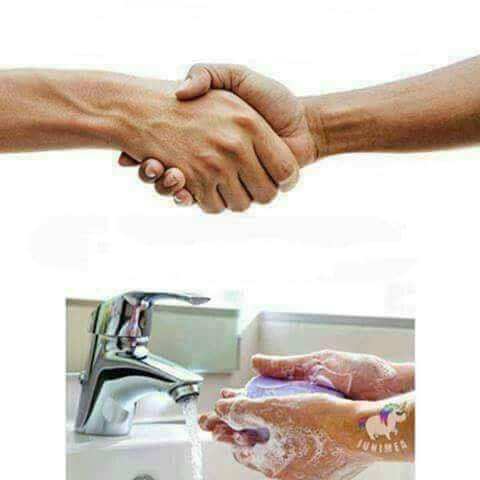 Wash hands Blank Meme Template