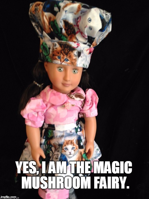 YES, I AM THE MAGIC MUSHROOM FAIRY. | made w/ Imgflip meme maker