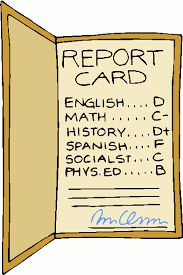 High Quality Bad report card Blank Meme Template
