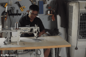 Extreme Marine Upholstery | image tagged in gifs | made w/ Imgflip images-to-gif maker