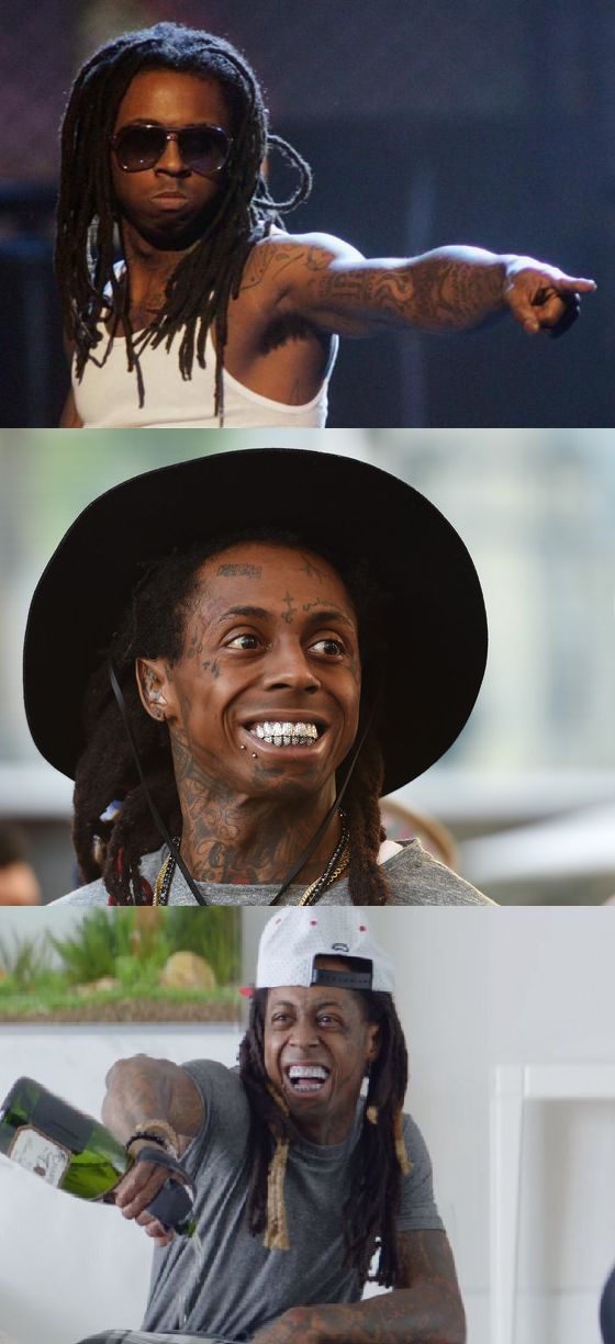 Bad Pun Lil Wayne Blank Meme Template