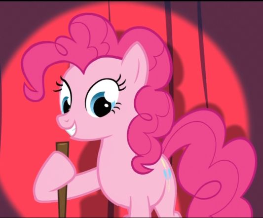 Pinkie Pie - Stand up Comedian Blank Meme Template