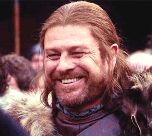 smiling ned stark Blank Meme Template