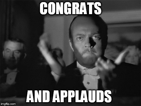 clapping | CONGRATS AND APPLAUDS | image tagged in clapping | made w/ Imgflip meme maker