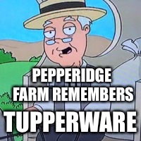 PEPPERIDGE FARM REMEMBERS TUPPERWARE | made w/ Imgflip meme maker