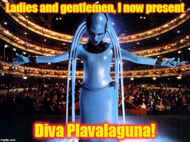 Ladies and gentlemen, I now present Diva Plavalaguna! | made w/ Imgflip meme maker