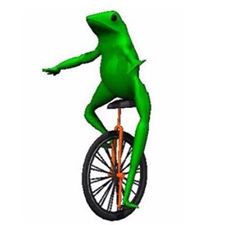 High Quality Here Come Dat Boi Blank Meme Template