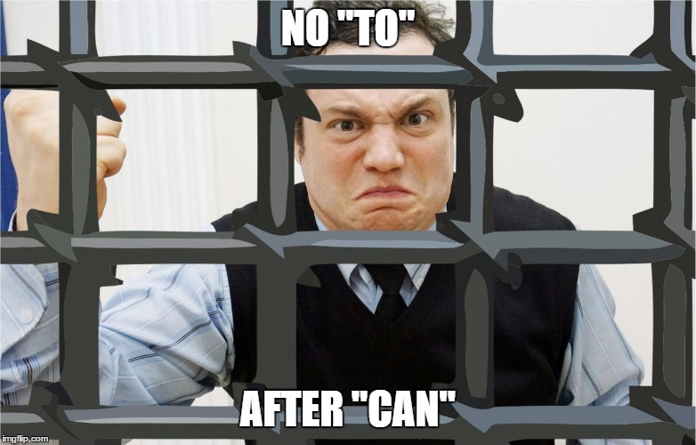 NO "TO"; AFTER "CAN" | image tagged in teacheralex | made w/ Imgflip meme maker