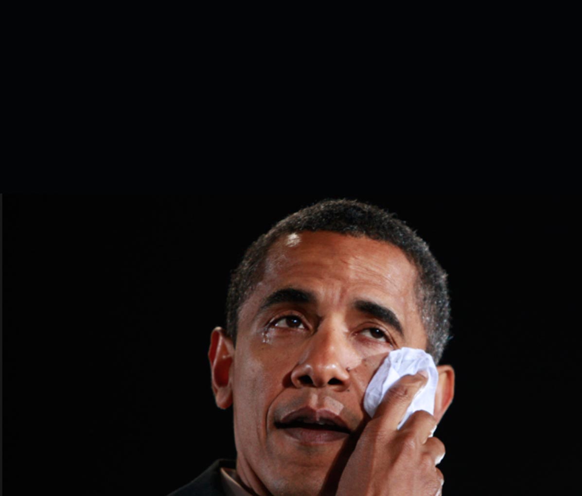 High Quality Obama Crying Blank Meme Template