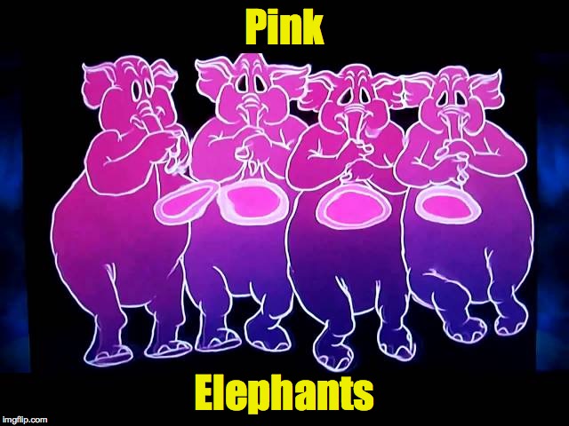 Pink Elephants | made w/ Imgflip meme maker