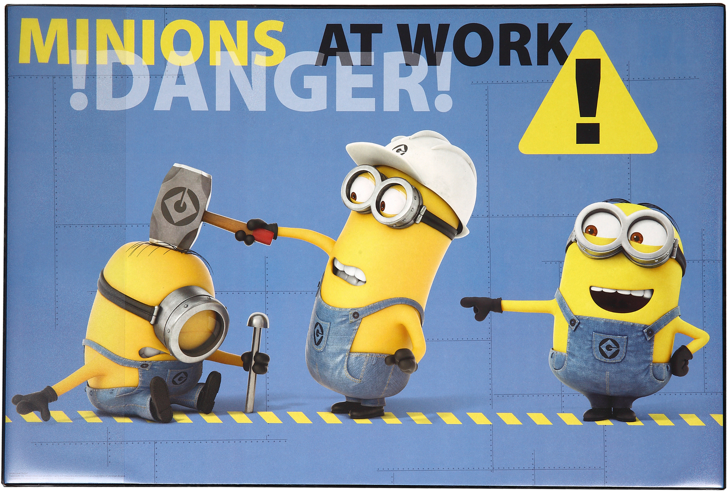 High Quality Minions at Work Blank Meme Template