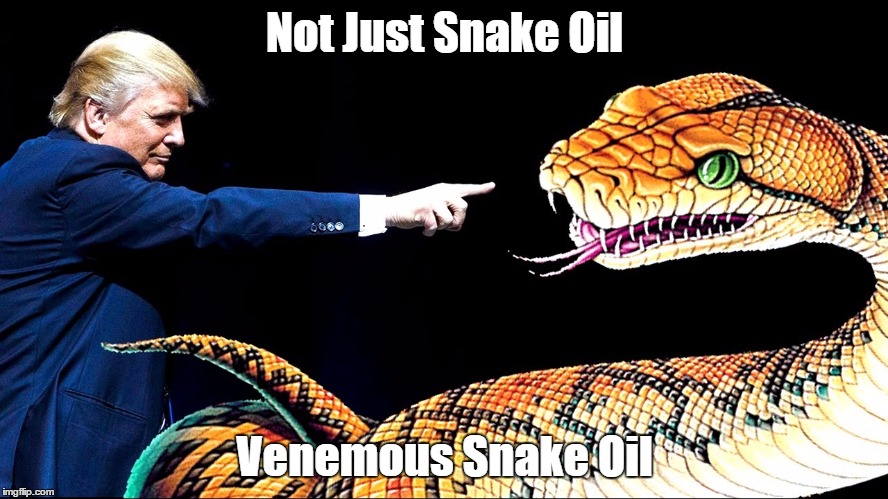 Not Just Snake Oil Venemous Snake Oil | made w/ Imgflip meme maker