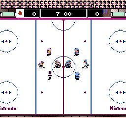 NES Ice Hockey Blank Meme Template