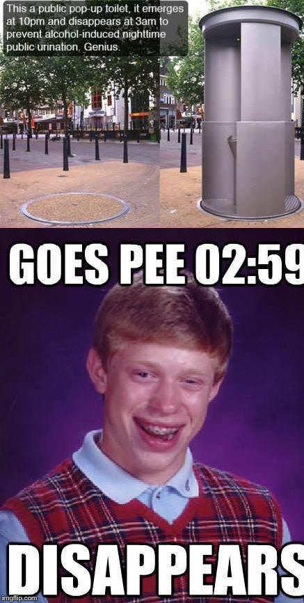 Help, I've been stuck in here for three days I think and the door's jammed. Please call the Fire Department. | image tagged in bad luck brian | made w/ Imgflip meme maker