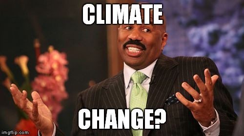 Steve Harvey Meme | CLIMATE CHANGE? | image tagged in memes,steve harvey | made w/ Imgflip meme maker