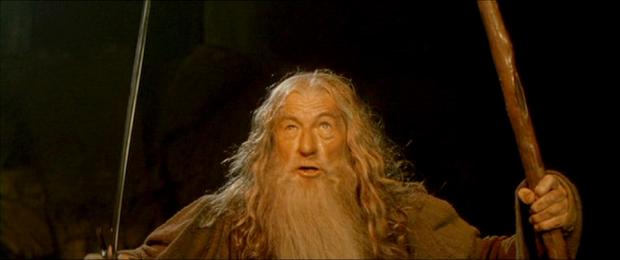 High Quality gandalf you shall not pass Blank Meme Template