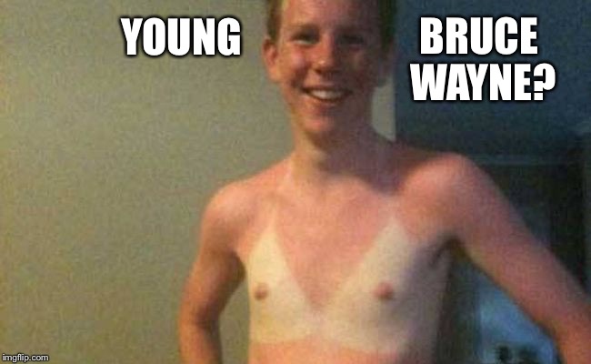 YOUNG BRUCE WAYNE? | made w/ Imgflip meme maker