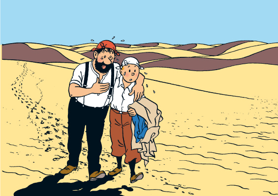 Tintin - Haddock Blank Meme Template