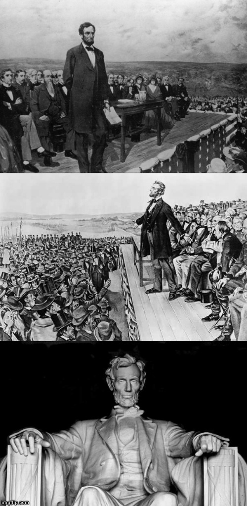 The Gettysburg Address Blank Meme Template