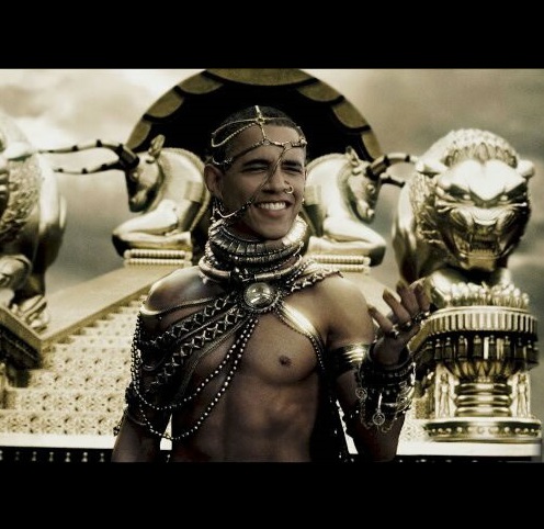 Obama Xerxes Blank Meme Template