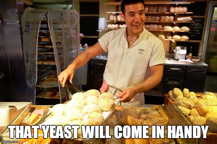THAT YEAST WILL COME IN HANDY | made w/ Imgflip meme maker