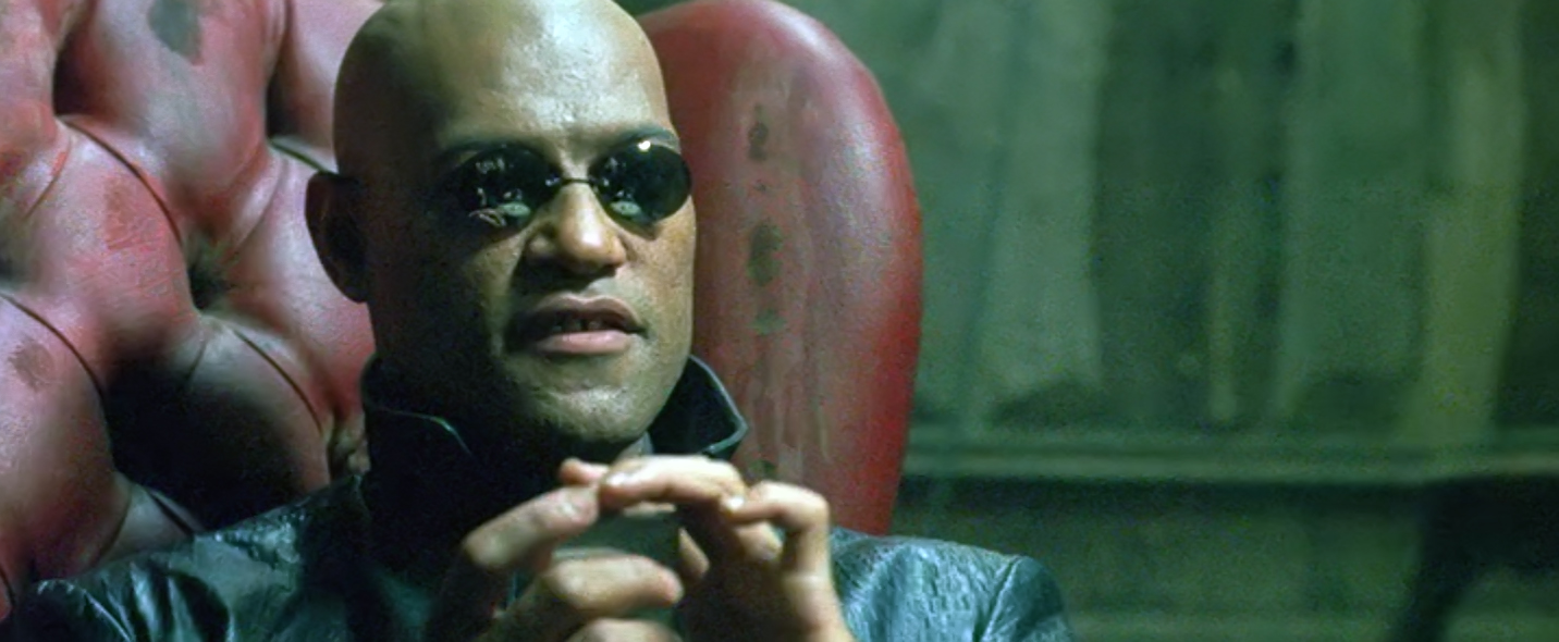 Morpheus What If I Told You Blank