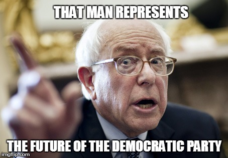 THAT MAN REPRESENTS THE FUTURE OF THE DEMOCRATIC PARTY | made w/ Imgflip meme maker