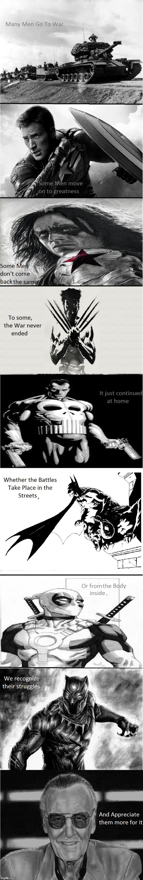 Happy Memorial Day everyone | image tagged in marvel,memorial day | made w/ Imgflip meme maker
