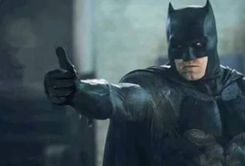 High Quality batman thumps up Blank Meme Template