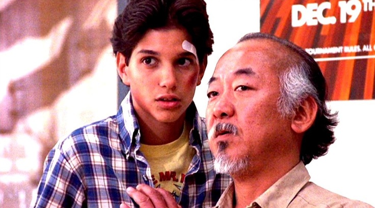 miyagi and daniel Blank Meme Template