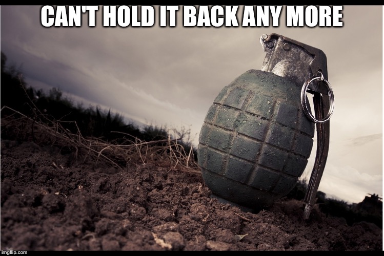 CAN'T HOLD IT BACK ANY MORE | image tagged in can't hold it back | made w/ Imgflip meme maker