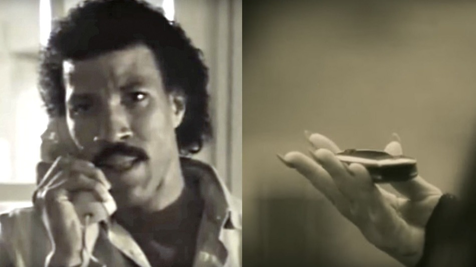 Lionel Richie on the phone Blank Meme Template