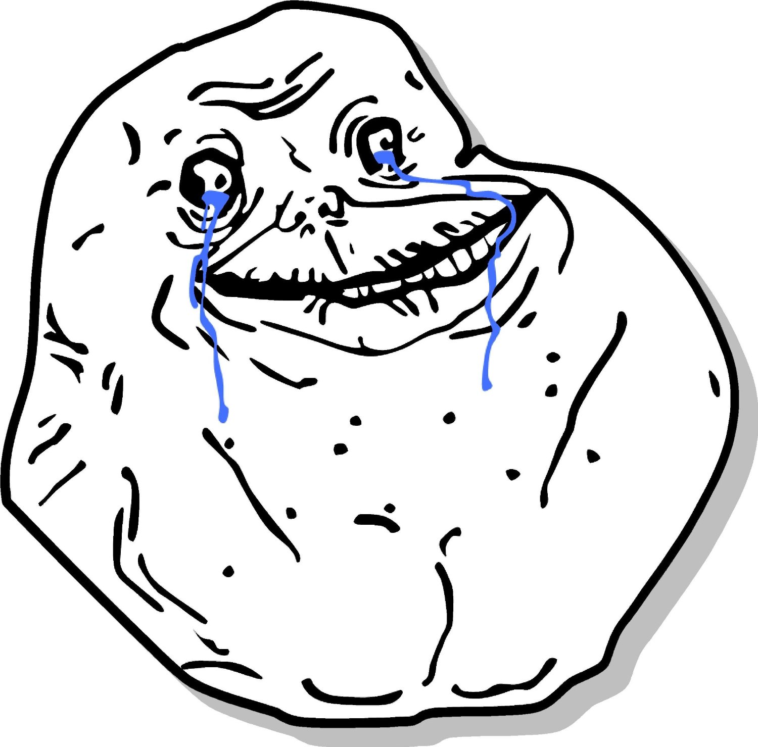 Forever Alone Spongebob - Meme Generator