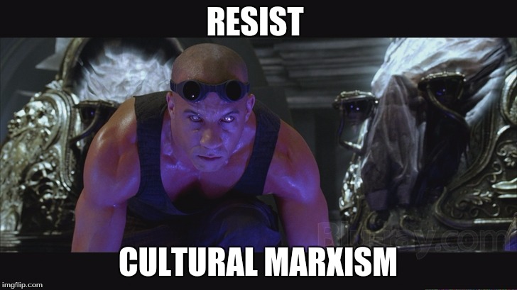 marxism | RESIST; CULTURAL MARXISM | image tagged in resistance | made w/ Imgflip meme maker