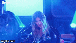 “Larger than Life” | image tagged in gifs,lip sync,battle,gigi hadid,music | made w/ Imgflip video-to-gif maker