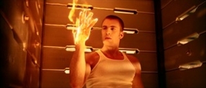 High Quality Human Torch hand aflame Blank Meme Template