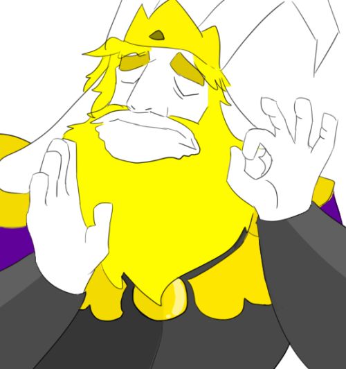 Asgore just right Blank Meme Template