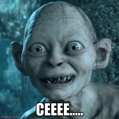 Gollum | CEEEE..... | image tagged in memes,gollum | made w/ Imgflip meme maker