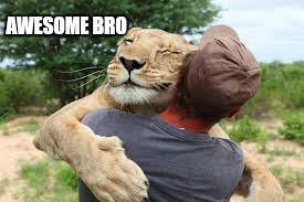 AWESOME BRO | made w/ Imgflip meme maker