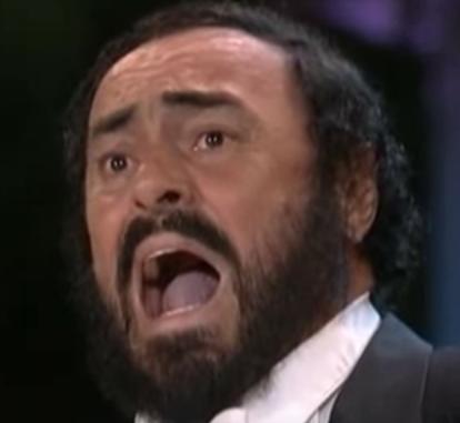 OMG Pavarotti Blank Meme Template