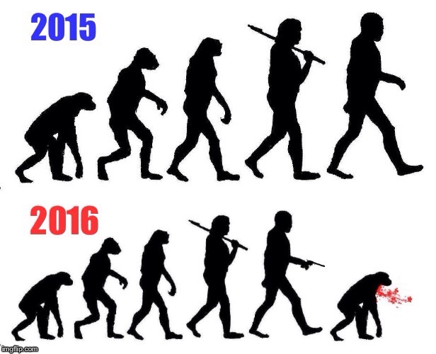 The "Evolution" of Man | . | image tagged in memes,evolution of man,harambe,funny memes,lol | made w/ Imgflip meme maker