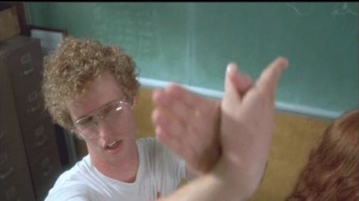 High Quality napoleon dynamite butterfly hands Blank Meme Template