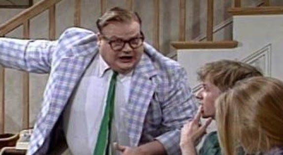 High Quality Chris Farley lives in a van down river now Blank Meme Template