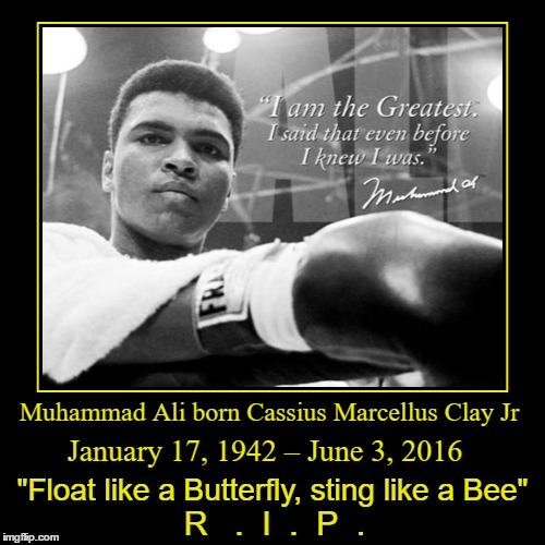 The Greatest Of All Time | R   .  I  .  P  . | image tagged in ali,r i p | made w/ Imgflip meme maker